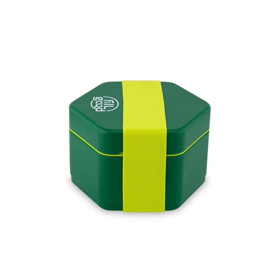 [A Ecouler - B005AL004A] Lunchbox végétale - Vert Foncé