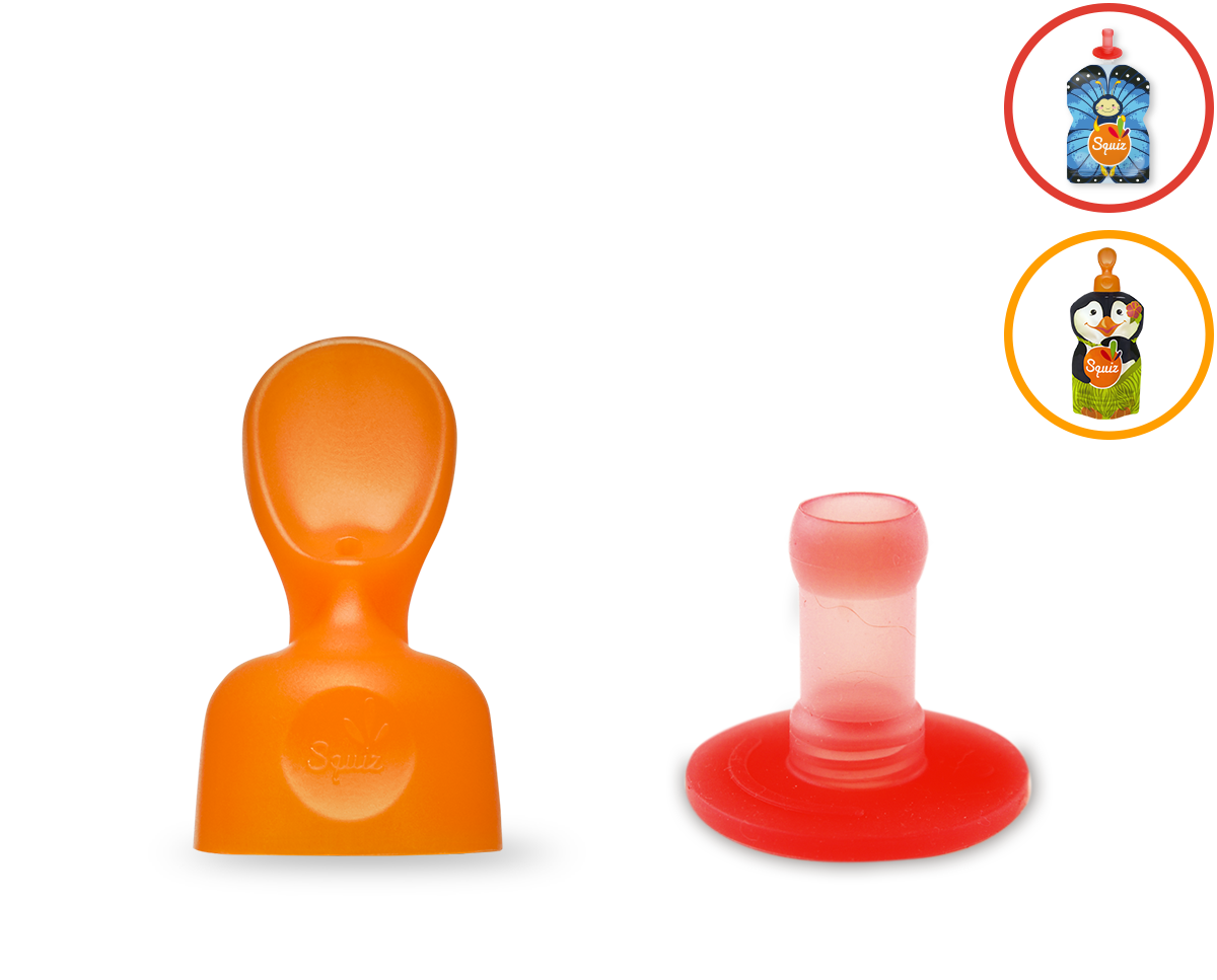 [A007AA002BFSBC] Cuillère &amp; Adaptateur pour bébé